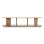 Tv-meubel Ty - Bruin - 96219 - tv-meubels, Huis en Inrichting, Kasten | Buffetkasten, Nieuw, Overige materialen