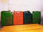 Jerrycan (4) - Vintage militaire canister - Staal