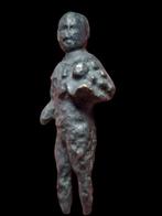 Oud-Romeins Brons Stunning Figure of a God