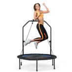 Ø101cm Trampoline met 2 Weerstandsbanden Mini Trampoline met