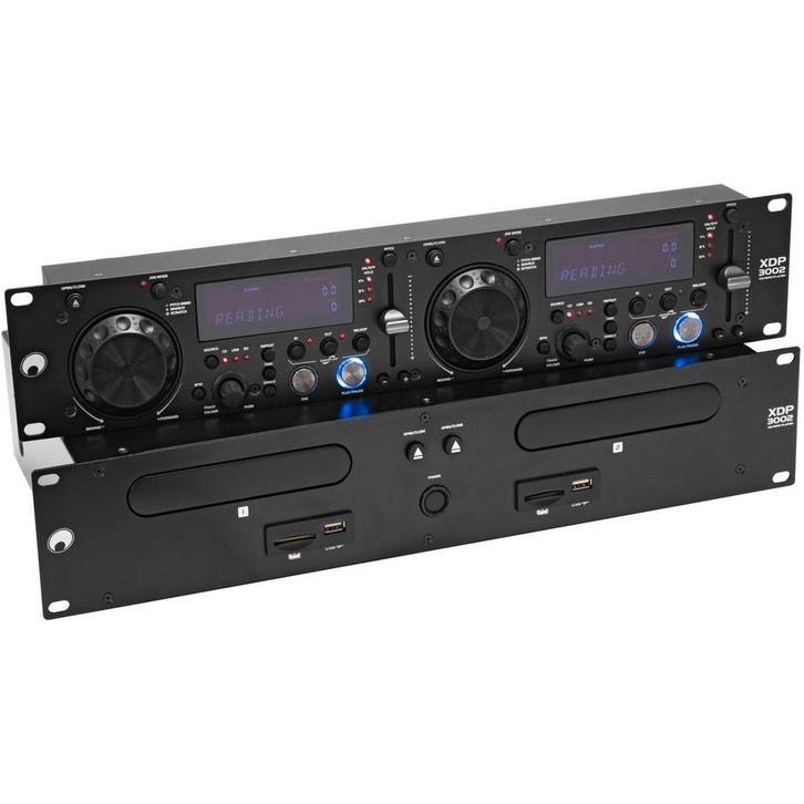 Omnitronic XDP-3002 CD/MP3 speler, Audio, Tv en Foto, Professionele Audio-, Tv- en Video-apparatuur, Verzenden