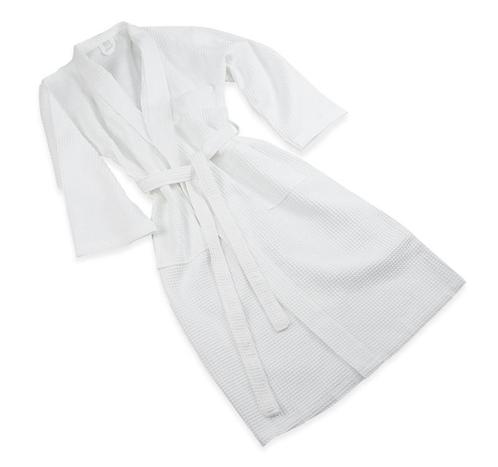 Badjas Wafel Wit Kimono Model Size: XL, Huis en Inrichting, Badkamer | Badtextiel en Accessoires, Overige typen, Overige kleuren