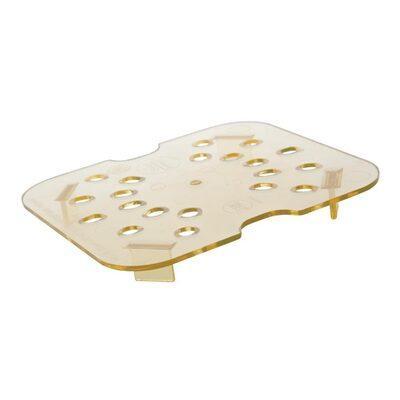 Gastronorm inleg lekrooster - 1/6 - Polycarbonaat -, Zakelijke goederen, Horeca | Keukenapparatuur, Nieuw in verpakking, Verzenden