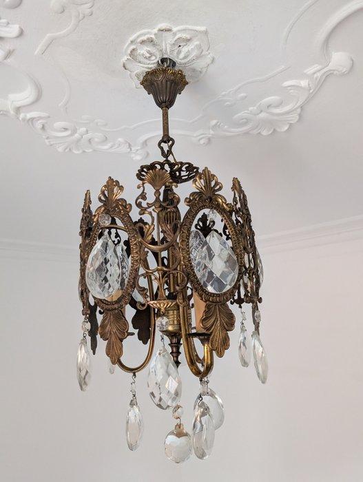 Plafondlamp - Kristal, Antiek en Kunst, Antiek | Overige Antiek