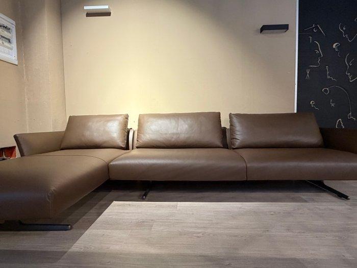 Zanotta - Damian Williamson - Sofa - Staal, Aluminium, Leder, Antiek en Kunst, Kunst | Designobjecten