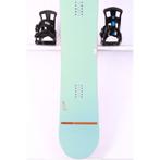 157 snowboard NITRO TEAM, Turquoise, CAMBER, Sport en Fitness, Snowboarden, Verzenden, Gebruikt, Board