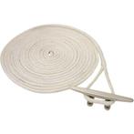 14mm x 10m Landvast met Lus Deluxe Wit Polyester, Ophalen of Verzenden, Nieuw