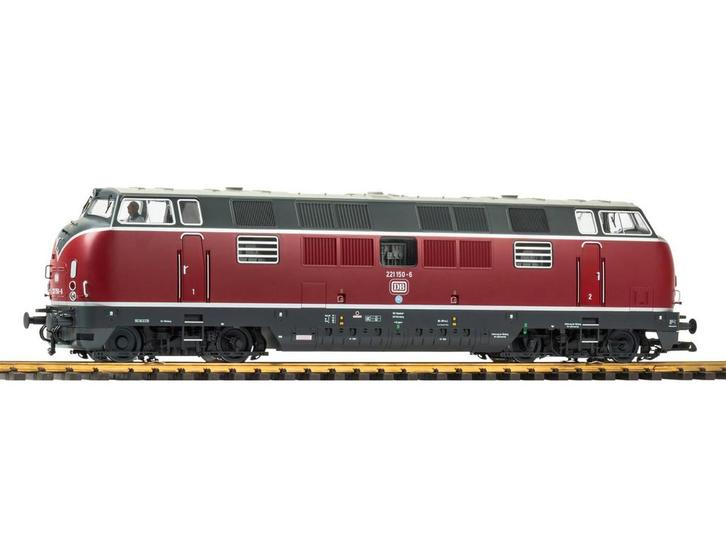 PIKO 37460 Diesellokomotive BR 221 DB IV (Locomotieven), Hobby en Vrije tijd, Modeltreinen | Overige schalen, Overige typen, Nieuw