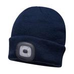 Benson Warme muts met LED-verlichting - blauw - veilig en..., Ophalen of Verzenden, Nieuw