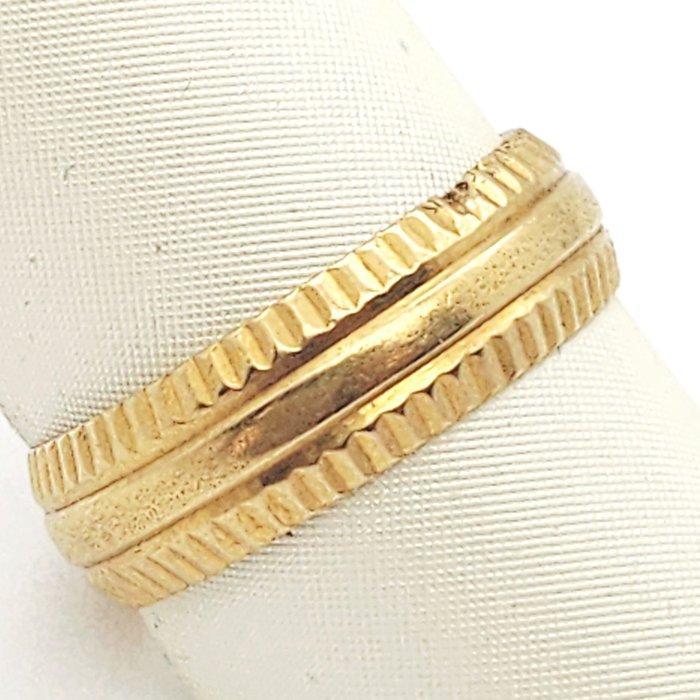 Ring - 18 karaat Geel goud, Sieraden, Tassen en Uiterlijk, Ringen
