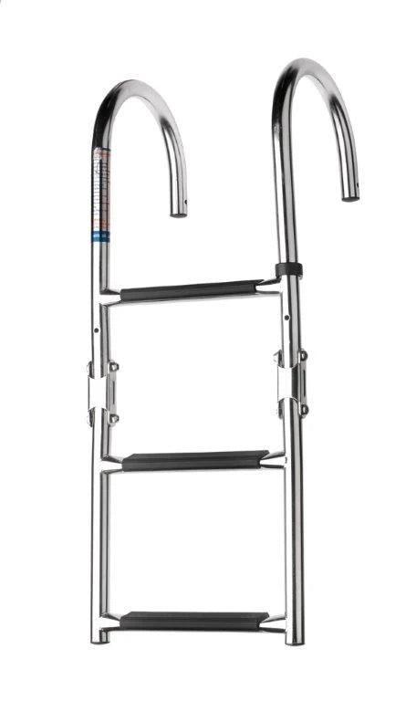Bieden: Vetus SLFB3A bathing ladder foldable stainless stee, Watersport en Boten, Bootonderdelen, Dekbeslag, Nieuw, Zeilboot of Motorboot