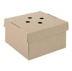 Uitklapbare Hamburgerdozen (100 Stuks), Verzenden, Nieuw in verpakking