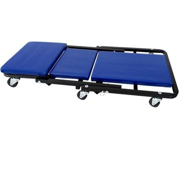 Rolbed, rolwagen, sleutelwagen, monteurskar, werkkruk, blauw beschikbaar voor biedingen