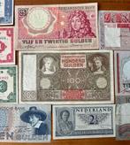 Nederland. - 10 Banknotes - various dates (Zonder, Postzegels en Munten, Munten | Nederland