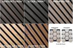 Akoestische wandpanelen Pro 280 of 300 cm lengte echt hout, Verzenden, Nieuw