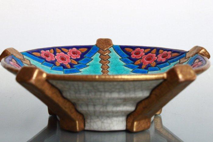 Vide-poche - Émaux de Longwy - Frankrijk, Antiek en Kunst, Antiek | Glas en Kristal