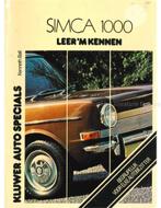 1964-1975 SIMCA 1000 VRAAGBAAK NEDERLANDS, Auto diversen