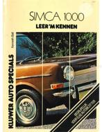 1964-1975 SIMCA 1000 VRAAGBAAK NEDERLANDS, Auto diversen, Handleidingen en Instructieboekjes