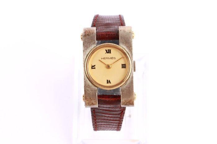 Hermès - Vintage Heuere H with Jaeger movement - Zonder, Sieraden, Tassen en Uiterlijk, Horloges | Heren