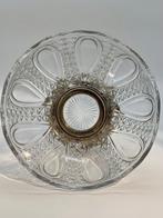 Val Saint Lambert - Kom op een voet - Mistral - Verzilverd, Antiek en Kunst, Antiek | Glas en Kristal