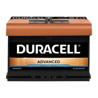 Duracell 12 volt 74 ah Auto accu BDA 74, Watersport en Boten, Bootonderdelen, Nieuw, Ophalen of Verzenden