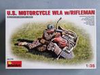 MiniArt 35179 Motorcycle WLA w/Rifleman 1:35, Verzenden, Nieuw