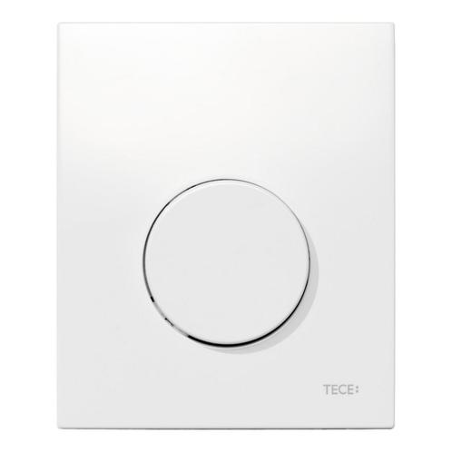 Urinoir Bedieningsplaat TECE Loop Kunststof 10x12 cm Wit, Doe-het-zelf en Verbouw, Sanitair, Overige typen, Nieuw, Chroom, Ophalen of Verzenden