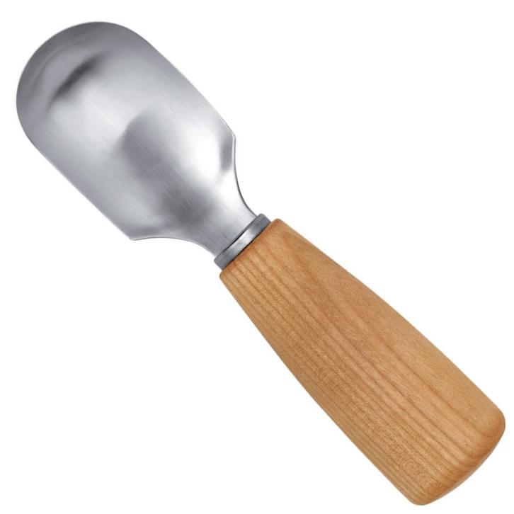 Triangle Soul Fruitlepel – Roestvrijstaal en Kersenhout, Huis en Inrichting, Keuken | Bestek, Los bestek, Nieuw, Hout, Ophalen of Verzenden
