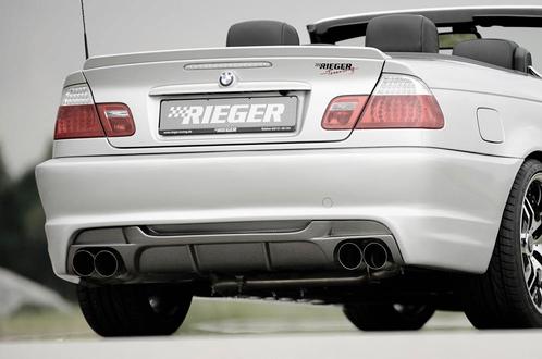 Rieger achterbumper | 3-Serie E46: 02.02- (vanaf Facelift) -, Auto-onderdelen, Carrosserie en Plaatwerk, Nieuw, BMW, Verzenden