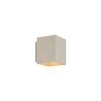 Moderne wandlamp beige G9 vierkant - Sola, Nieuw, Modern