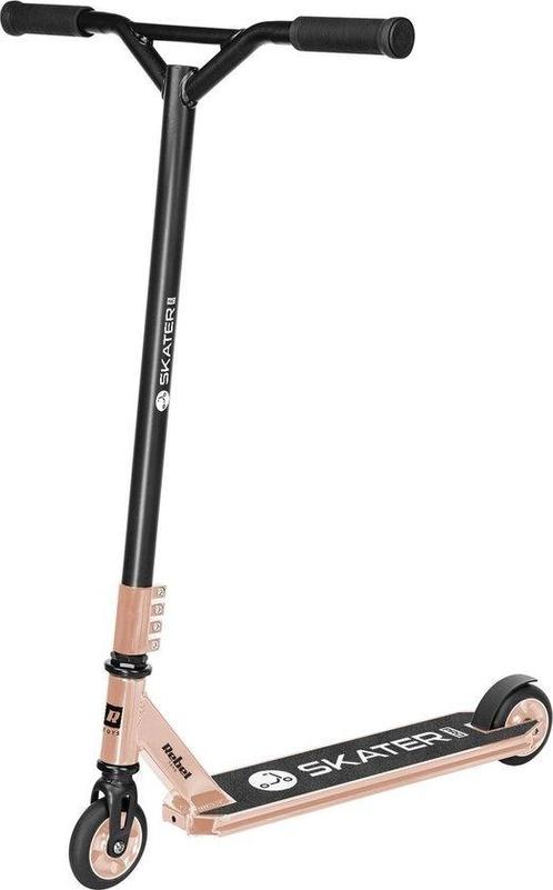 Rebel Electro Stuntstep Skater Pro - Goud, Fietsen en Brommers, Steps, Verzenden