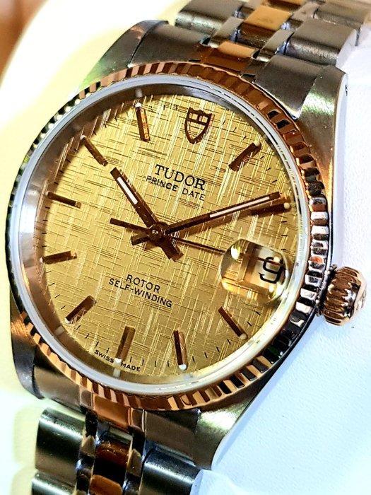 Tudor - Prince Oysterdate - GOLD LINEN DIAL - Zonder, Sieraden, Tassen en Uiterlijk, Horloges | Antiek