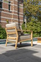 Lucas stoel bank loungeset 5 delig naturel teak 4 Seasons, Ophalen of Verzenden, Nieuw, Teakhout