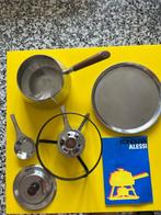 Alessi - Carlo Mazzeri & Anselmo Vitale - Pot - Staal - Set, Antiek en Kunst