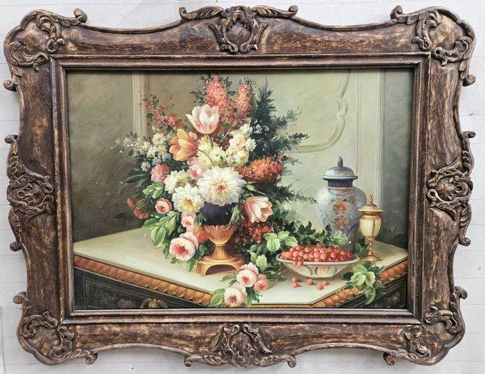 Europese school (XX) - Fiori, Antiek en Kunst, Kunst | Schilderijen | Klassiek