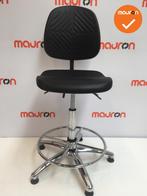 Werkstoel - barstoel - luxe - nieuw - met chroom frame, Werkplek, Ophalen of Verzenden, Gebruikt, Stoel