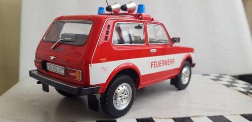 1:18 - Modelauto - LADA - NIVA Brandweer - MCG, Hobby en Vrije tijd, Modelauto's | 1:5 tot 1:12
