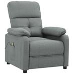 vidaXL Massagestoel - Donkergrijs - Relaxfauteuil! Tweede..., Huis en Inrichting, Stoelen, Ophalen of Verzenden, Nieuw