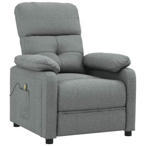 vidaXL Massagestoel - Donkergrijs - Relaxfauteuil! Tweede..., Huis en Inrichting, Stoelen, Nieuw, Ophalen of Verzenden