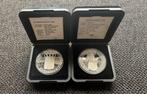 Nederland. Zilveren Dukaat 1994 + 2001 Proof in cassette