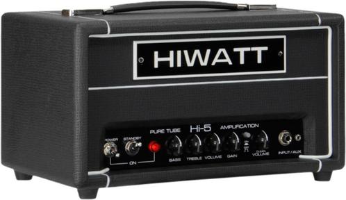 Hiwatt Hi-5 - Hi-5 Head - 5W 2-Channel Lunchbox Head, STOCK, Muziek en Instrumenten, Versterkers | Bas en Gitaar, Gitaar, Nieuw