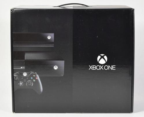 Xbox One 500GB-Zwart Day One Boxed (Xbox One) Gebruikt, Spelcomputers en Games, Spelcomputers | Xbox One, Zo goed als nieuw, Ophalen of Verzenden