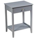 Tweedekans | Coast Bijzettafel met Lade - 48 x 36 x 62 cm -, Huis en Inrichting, Tafels | Salontafels, Ophalen of Verzenden, Zo goed als nieuw