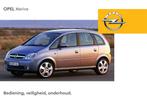 Opel Meriva Handleiding 2003 - 2005
