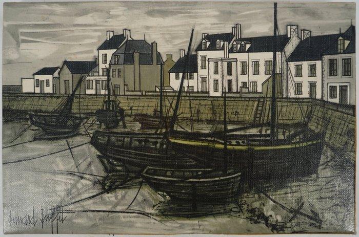 Bernard Buffet (1928-1999) - Bretagne : Petit port à marée, Antiek en Kunst, Antiek | Overige Antiek