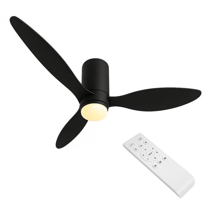 LED Plafondventilator | Zwart | 18W | 1440 lumen, Witgoed en Apparatuur, Ventilatoren, Plafondventilator, Nieuw, Ophalen of Verzenden