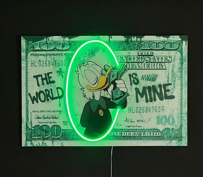 LEDMansion - Paperoni Dollar Led Wall Art, Antiek en Kunst, Kunst | Designobjecten