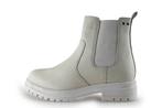 Nelson Chelsea boots in maat 41 Wit, Verzenden, Wit, Overige typen, Zo goed als nieuw