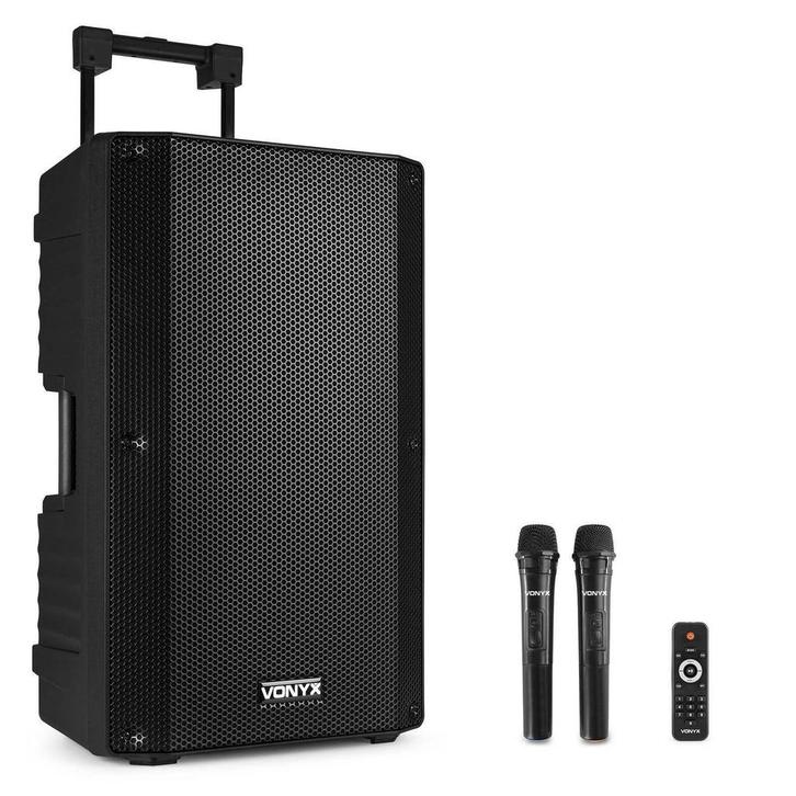 Retourdeal - Vonyx VSA700 ABS 15 portable speaker met Bluet, Audio, Tv en Foto, Luidsprekers, Zo goed als nieuw, Verzenden