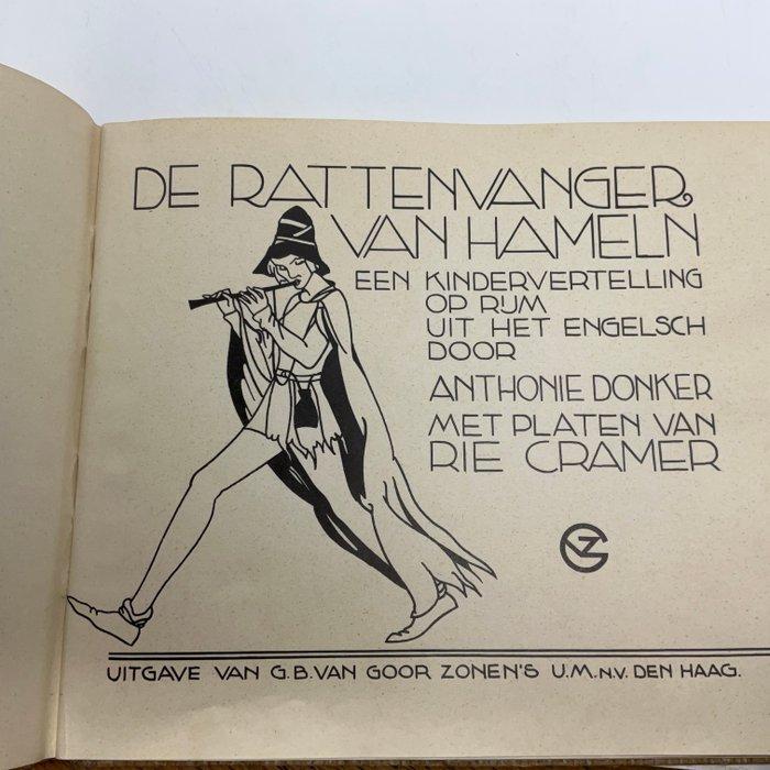 Rie Cramer (ill) - De Rattenvanger van Hamelen - 1930, Antiek en Kunst, Antiek | Boeken en Bijbels